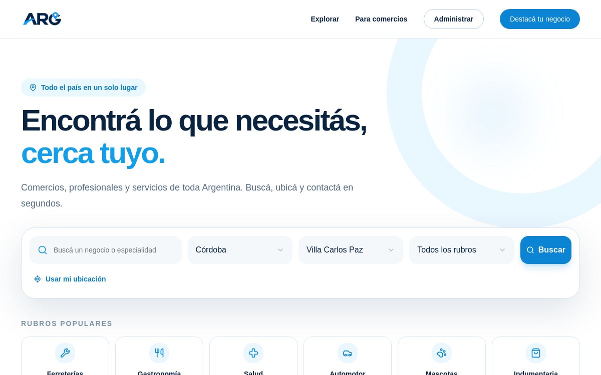 Captura de ARGAPP